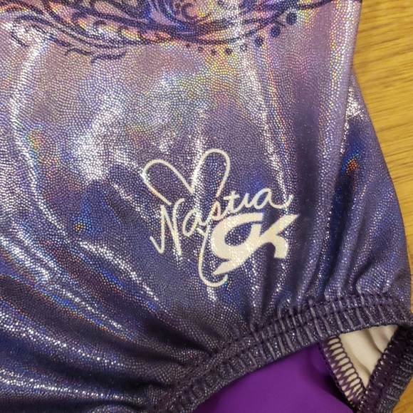 Nastia Liukin GK Butterfly Flow Leotard - Picture 3 of 6
